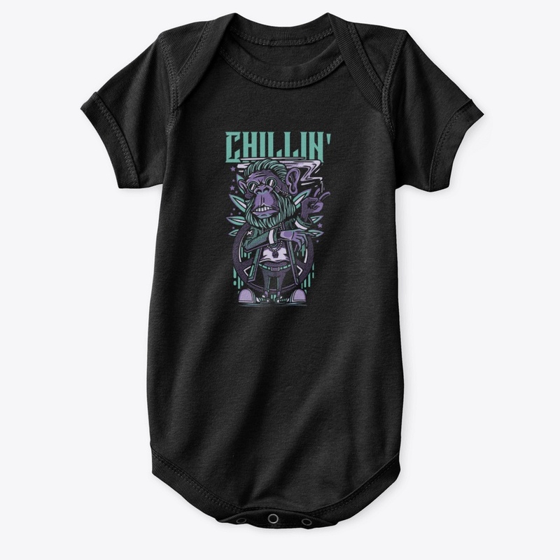 Chillin Monkey Design
