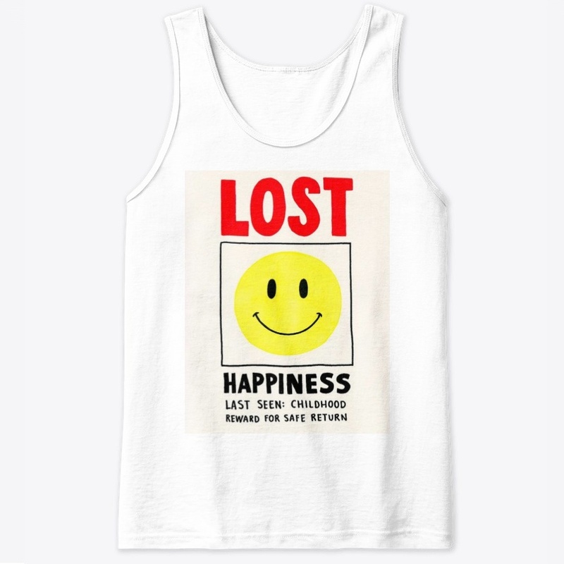 Lost Happiness T-Shirts & Tank Tops.