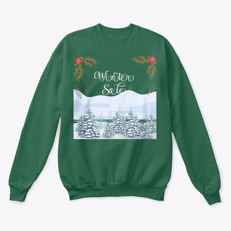 Elegant Winter Sale Snowy Forest 