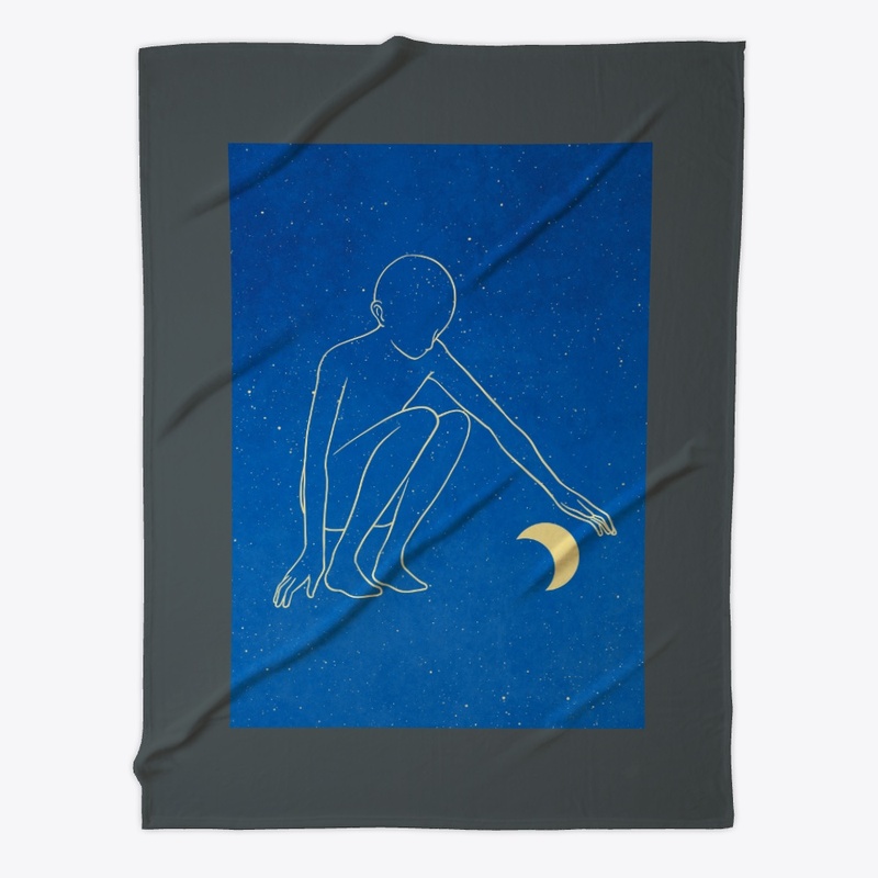 Moon design printed products 