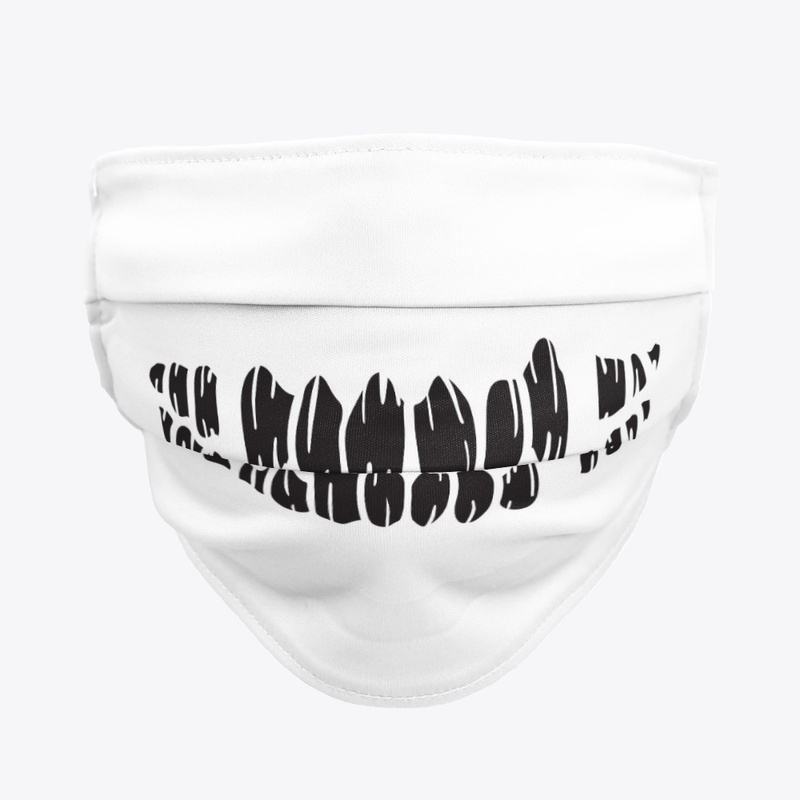 Funny Skull Teeth Mask