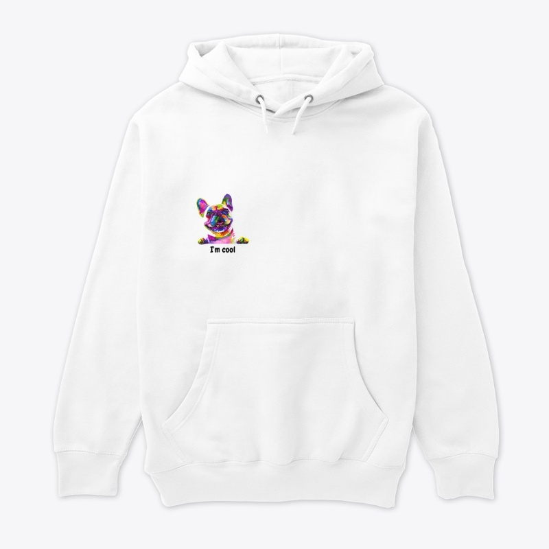 Cool ColorfulDog GraphicT-Shirt & Hoodie