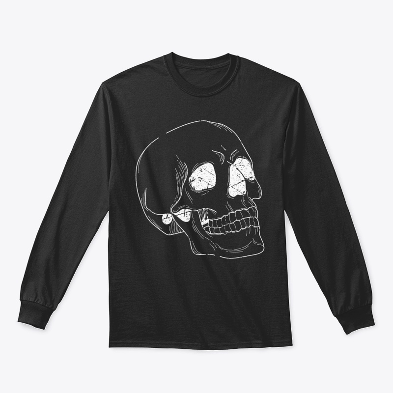 Gothic Skull Face Halloween Skeleton Occ