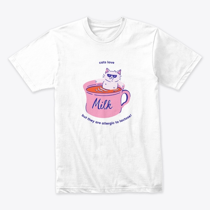 sweet cat print combin