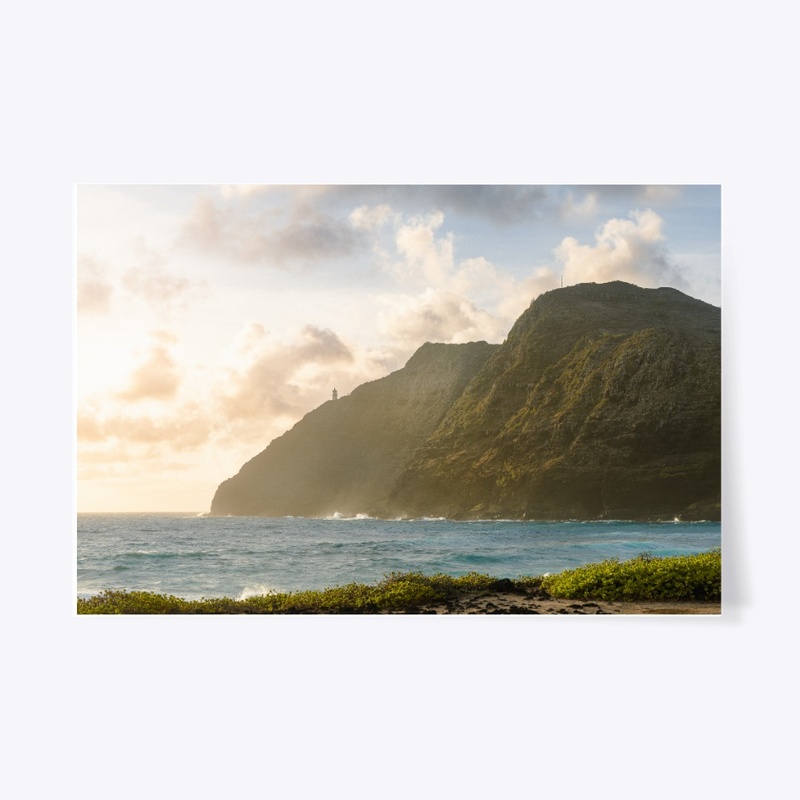 Hawaiian Coast at sunrise