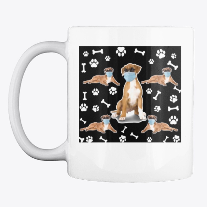 Face Mask for Boxer Dogs Lovers 
