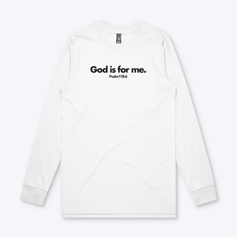 GOD IS FOR ME.