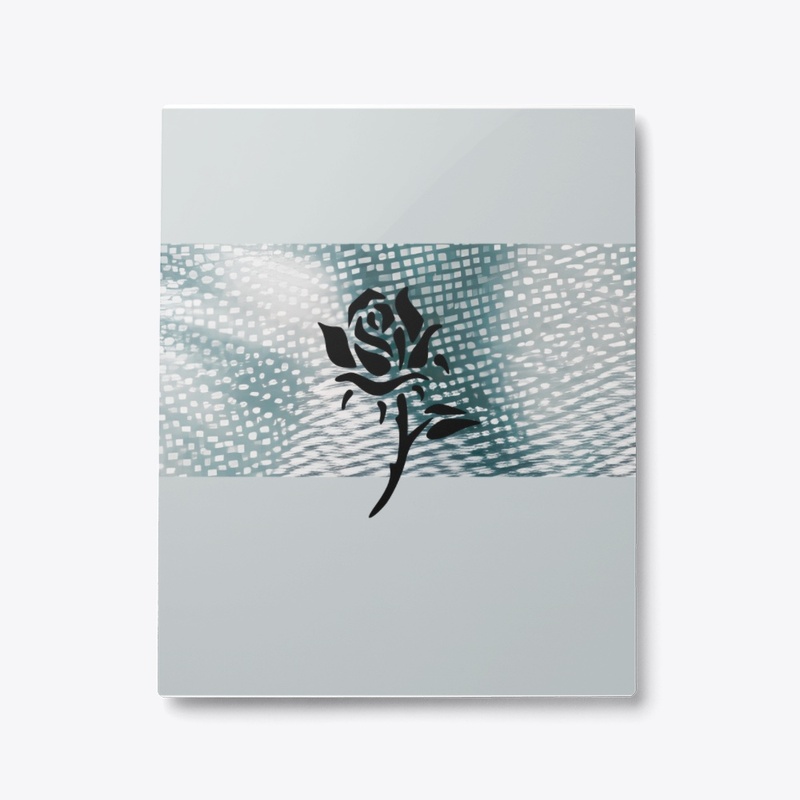 Black Rose Brocade