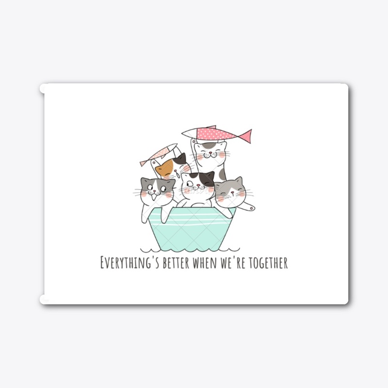 Purr-fect Together: Adorable Cat Crew
