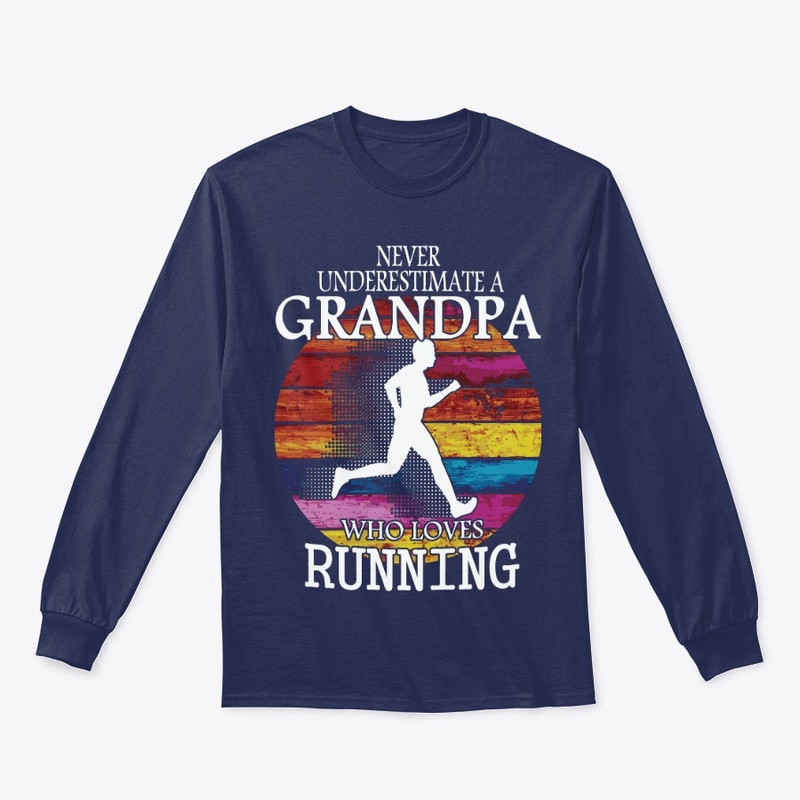 Runner Grandpa - FRONT