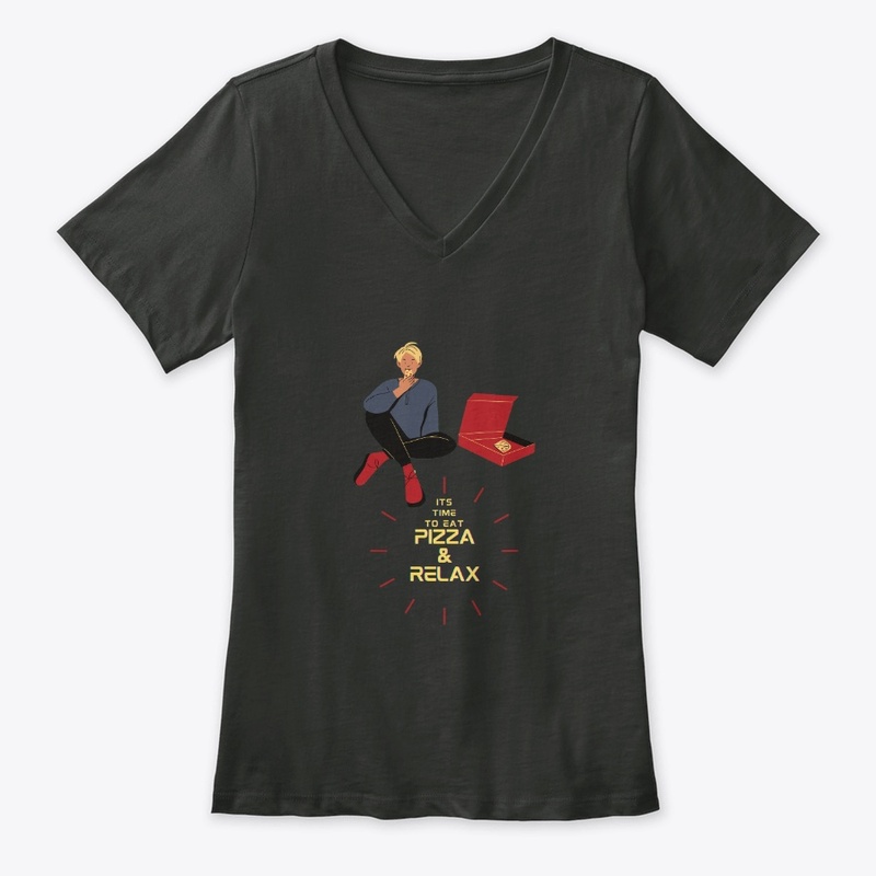 Its Time to eat Pizza & relax T-shirts 