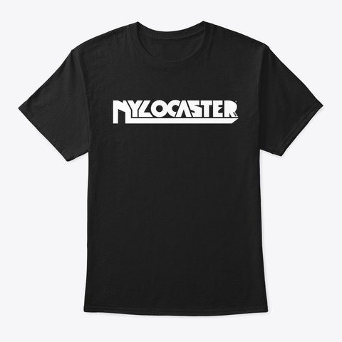 Nylocaster T Black áo T-Shirt Front