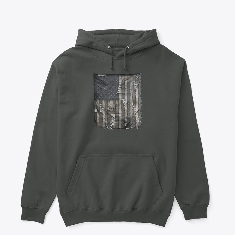 Duty Honor Country Flag - Unisex Classic Pullover Hoodie - Unisex Classic Pullover Hoodie - Unisex Classic Pullover Hoodie - Unisex Classic Pullover Hoodie