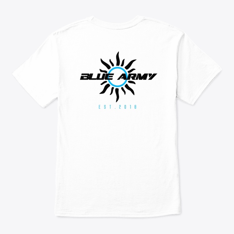 BA T-SHIRT- BLACK LOGO WITH BACK PRINT