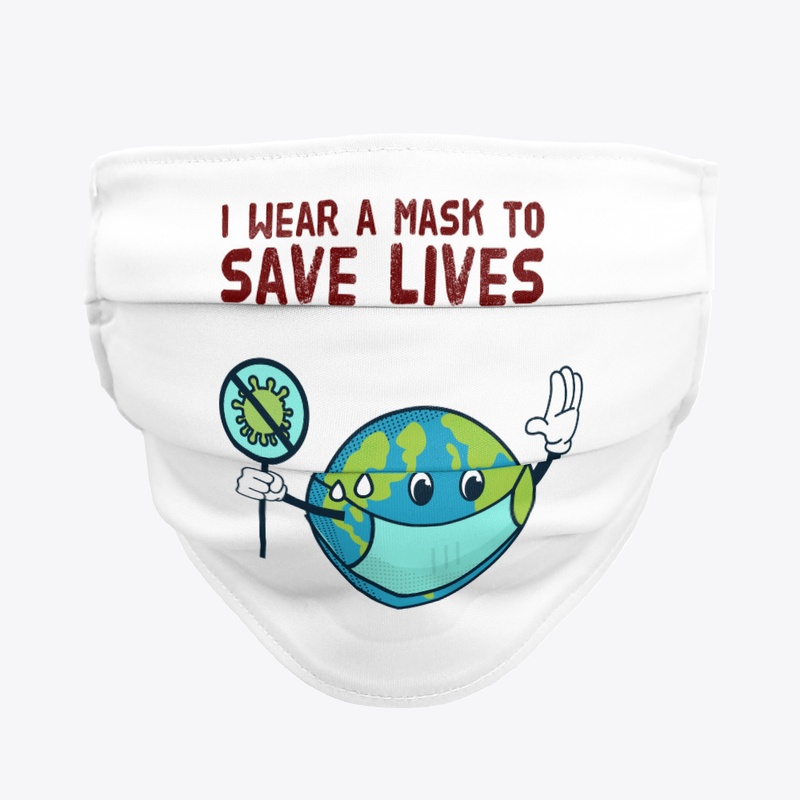 I wear a mask