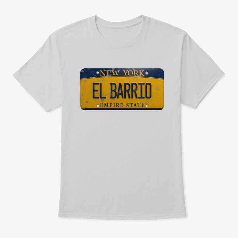 El Barrio New York License Plate