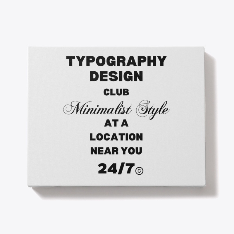 Typography Design Club