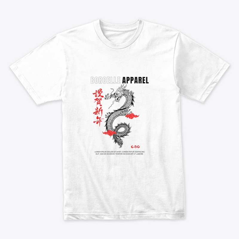Hand drawn Dragon Streetwear