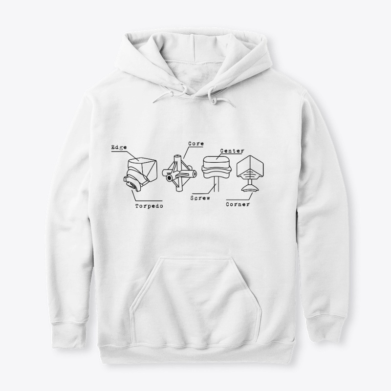 Parts of a Cube Hoodie