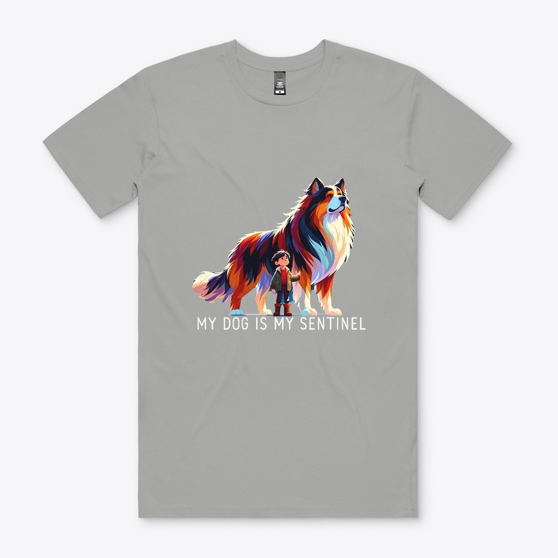 My Dog Is My Sentinel-Multicolor
