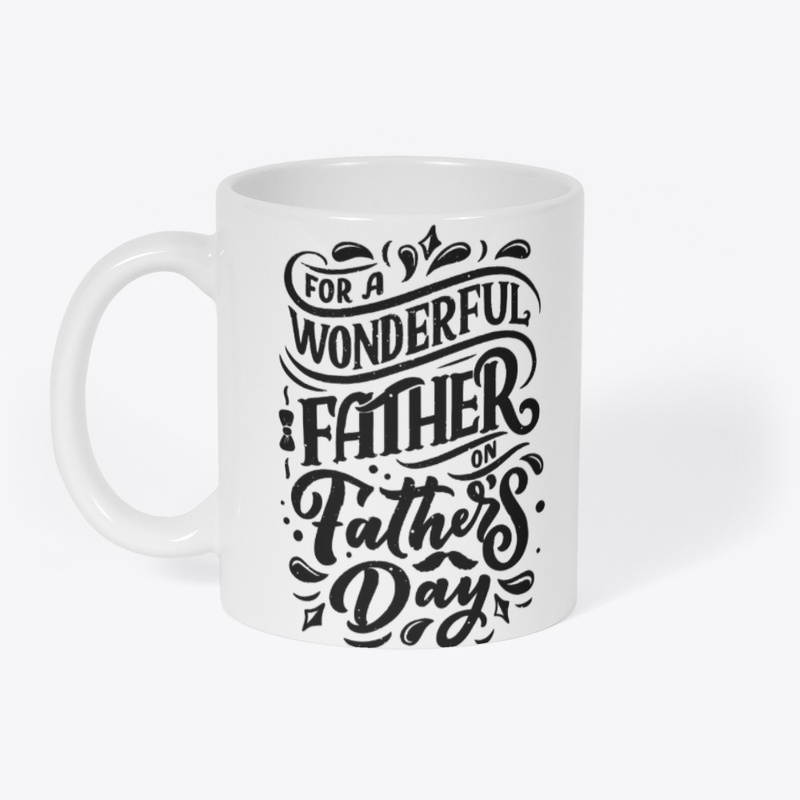For a wonderful Father tee-Gift for Dad"