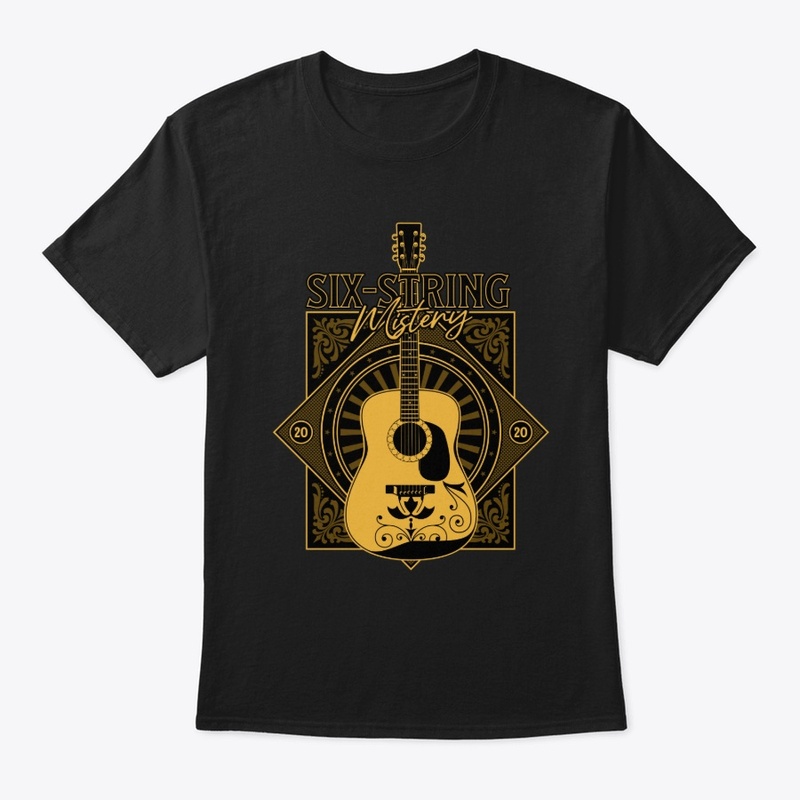 Six String Mystery Guitar Graphic Merch