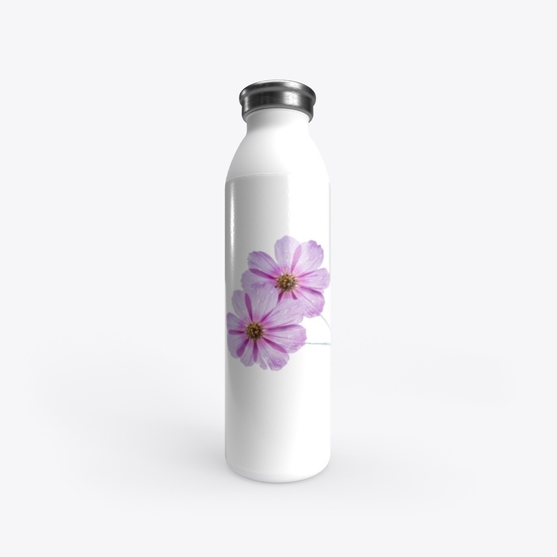 purple cosmos flowers