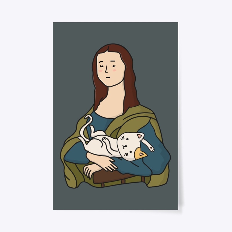 Cat mom, Mona Lisa
