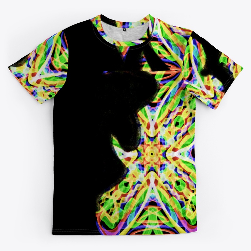 Psychedelic Explosion in the Dark