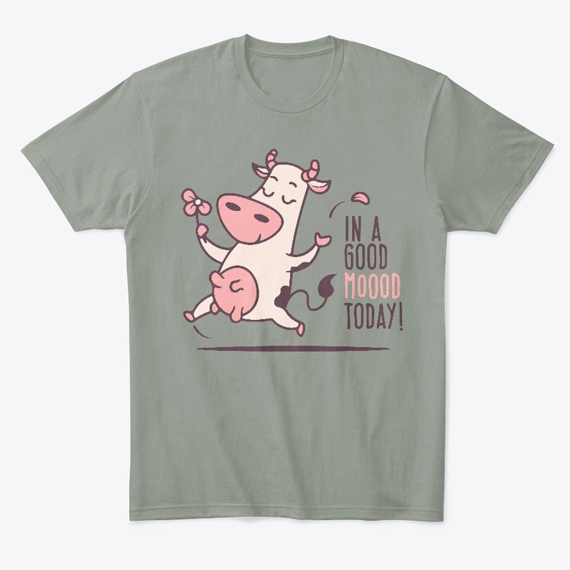 Funny Moood Cow