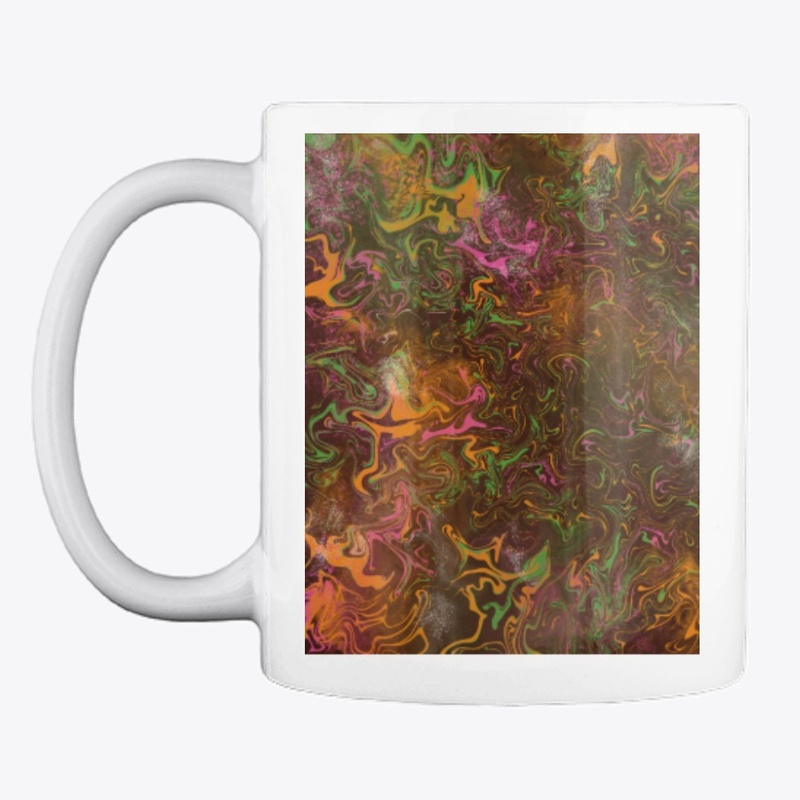 Fluid Acrylic Art Graphic Design
