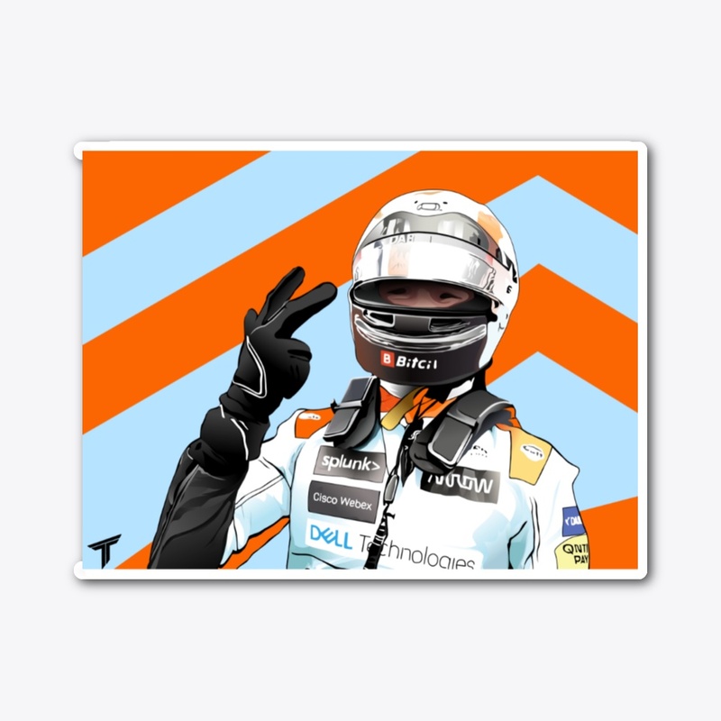 Lando NOR #4 Monaco 2021 Podium