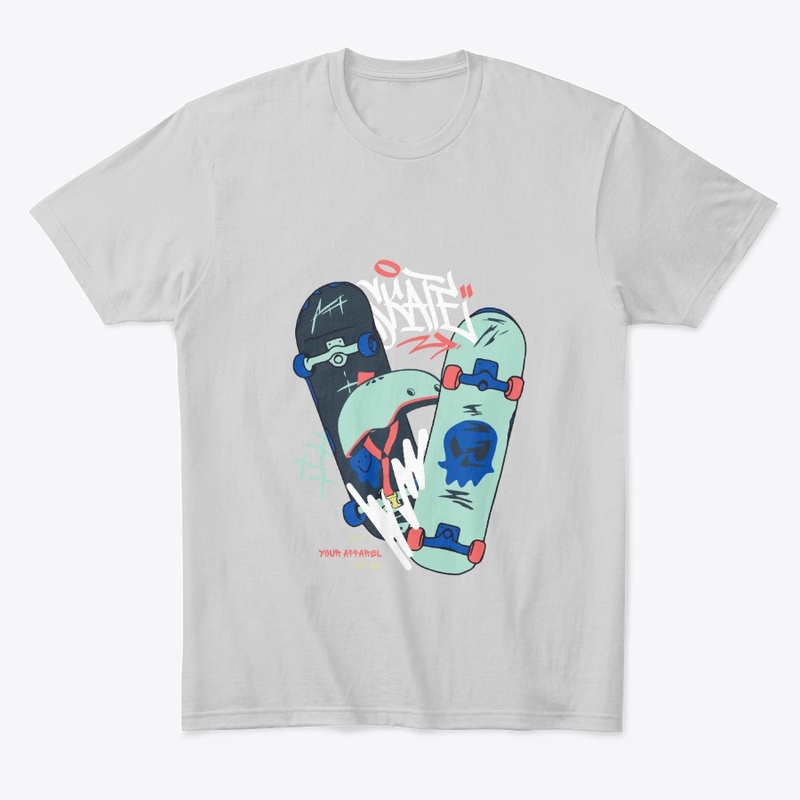 Skate & Create Stylish Tees and Hoodies