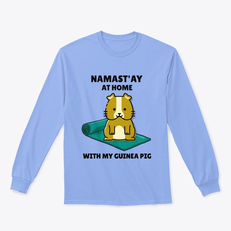 Yoga Namastay Guinea Pig Funny