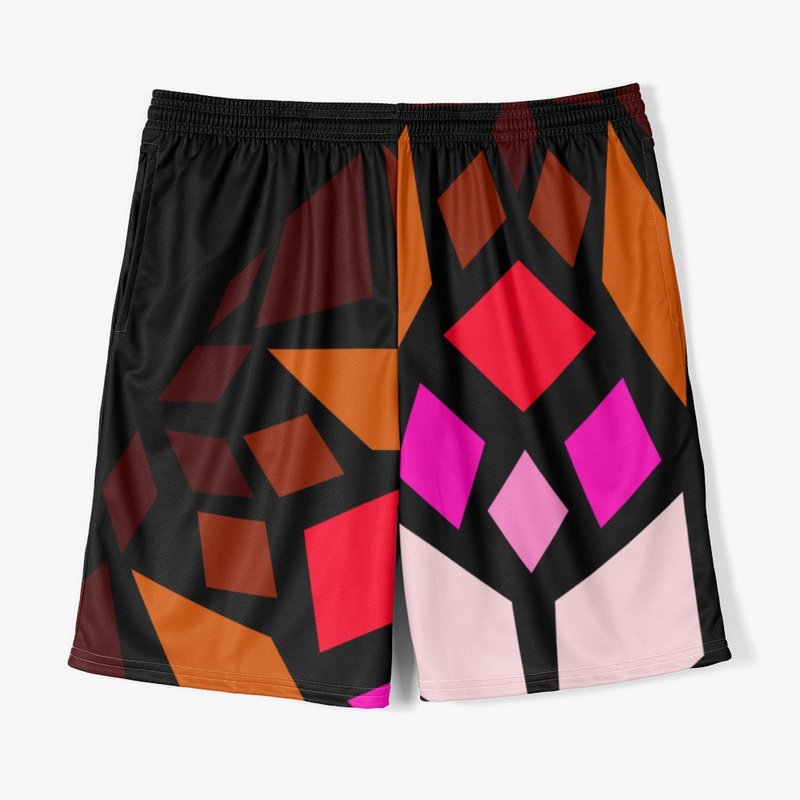 Magenta and Orange Tiles