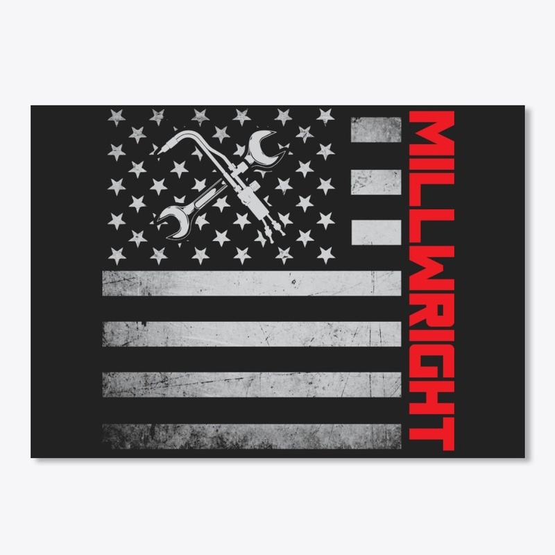 Millwright US Flag