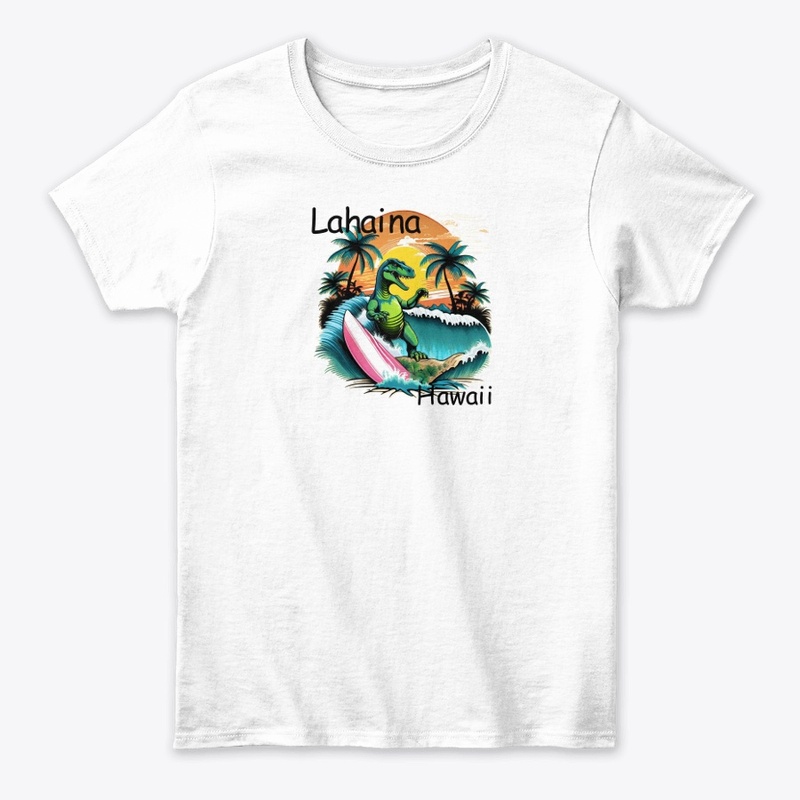 Surfing Dino Lahaina