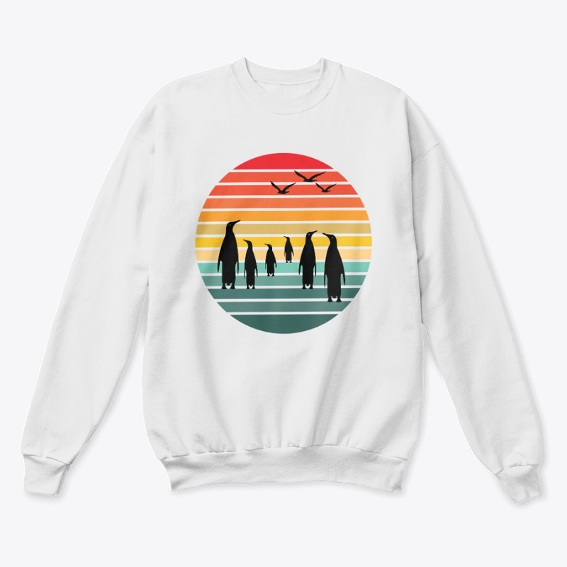 Retro vintage sunset design