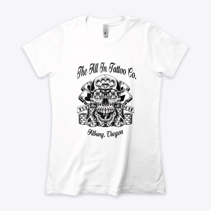 All in tattoo lucky skull