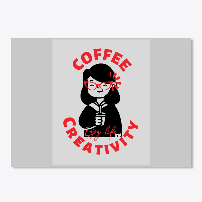 Coffee and Creativity T-shirtcoffee