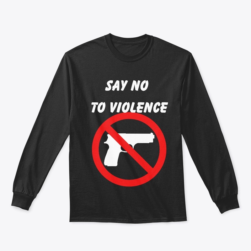 NO violence tshirt