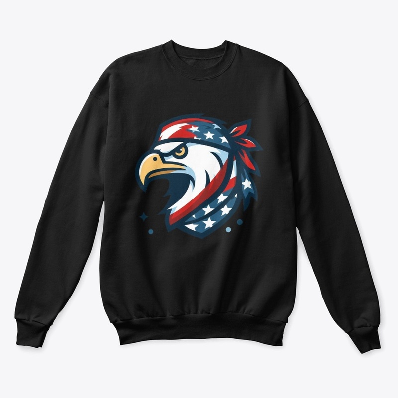 2025 Eagle Bandana July 4th Tee