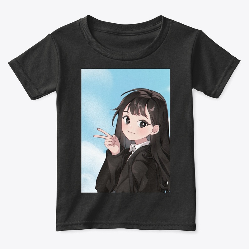 Animated girl graphic design 💝