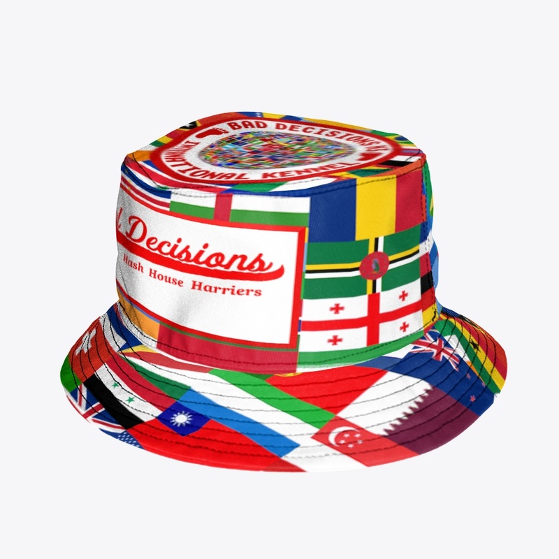 Intl Flags Hat