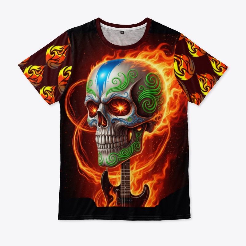 Skull on Fire 