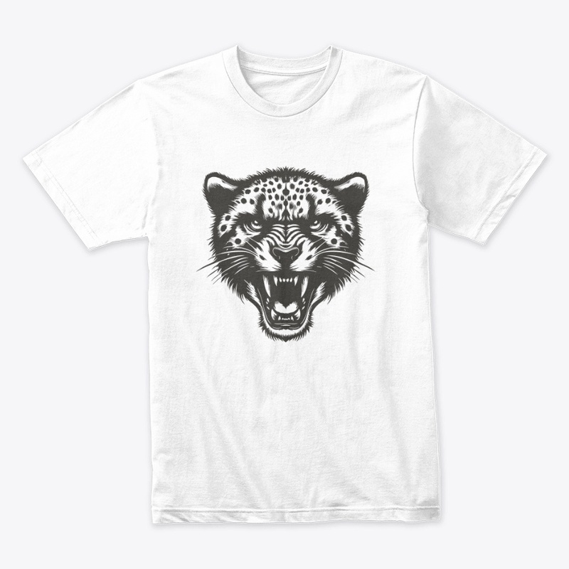 Powerful Cheetah Head Design