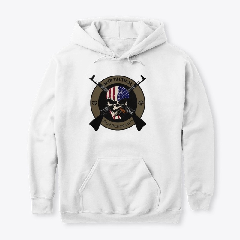 Acid Patriot Skull Logo