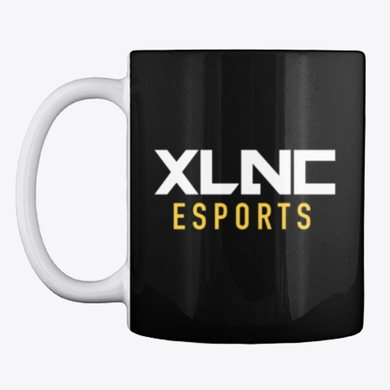 XLNC Esports Logo (White/Gold)