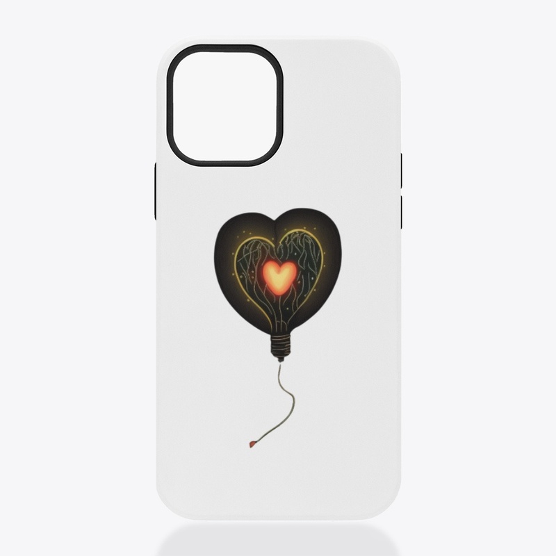 Heart Shaped Balloon Lightbulb