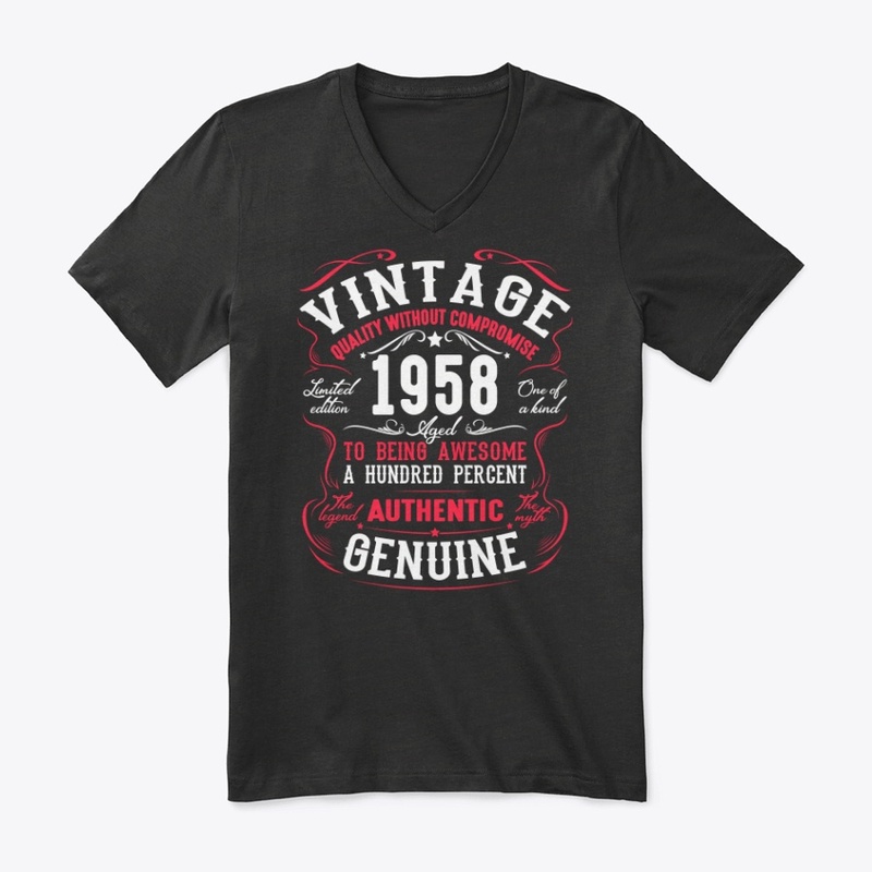 Vintage 1958 birthday Gift ideas